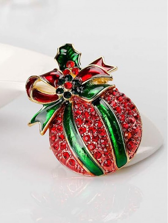 Christmas Design Brooch