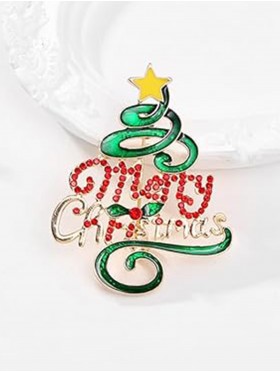 Christmas Design Brooch