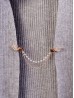 Clip on Rhinestone Leaf Brooch/Sweater Link Clip