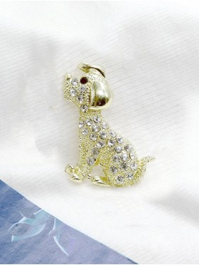 Dog Design Brooch