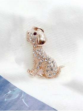 Dog Design Brooch