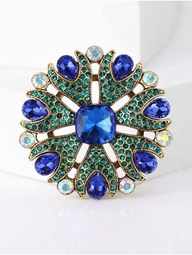 Rhinestone Brooch