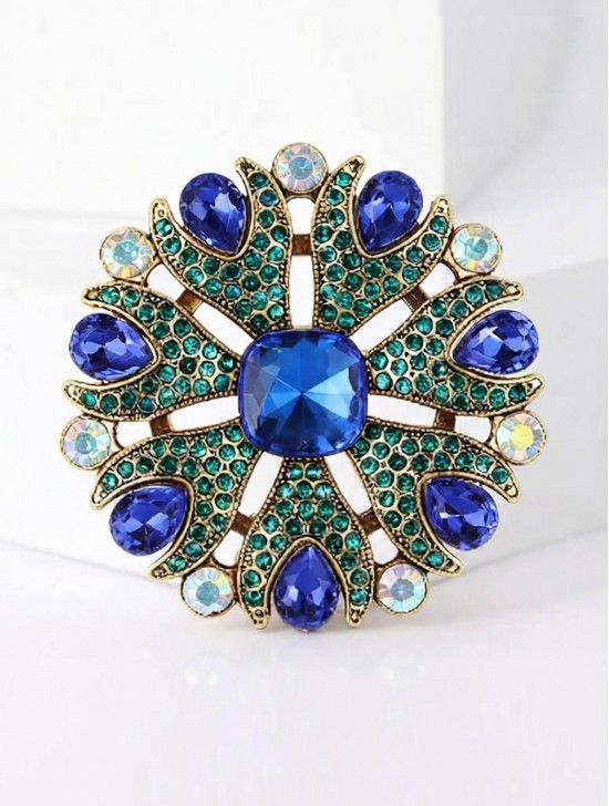 Rhinestone Brooch