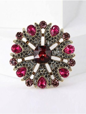 Rhinestone Brooch