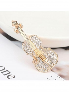 Violin Brooch