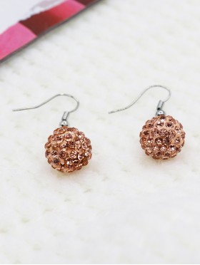 SHAMBALLA HOOK EARRINGS (LARGE)