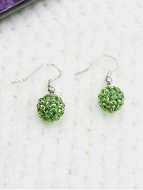 SHAMBALLA HOOK EARRINGS (SMALL)