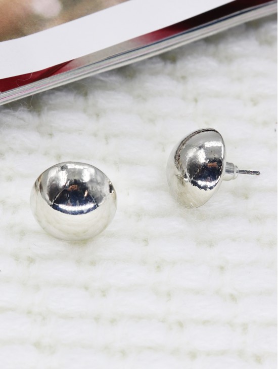 Plated Circle Earring