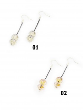 Coloured Ball Hook Earing