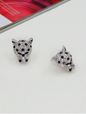 LEOPARD RHINESTONE EARRING