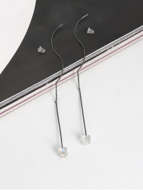 Cube Drop Long Earrinngs Cube Drop Long Earrinngs