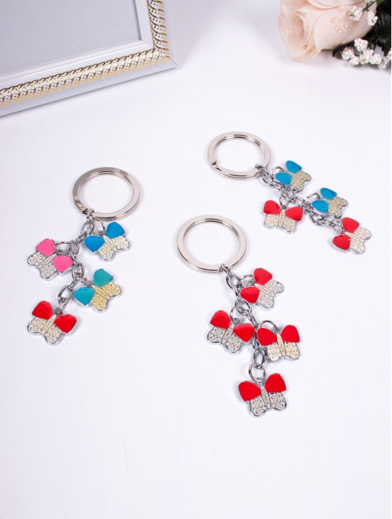 Butterflies Keychain (Pack of 3)