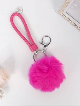 Fur Ball Keychain