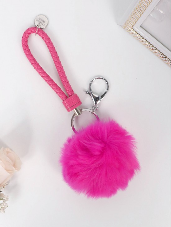 Fur Ball Keychain