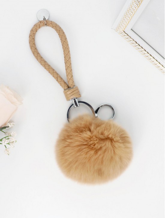 Fur Ball Keychain