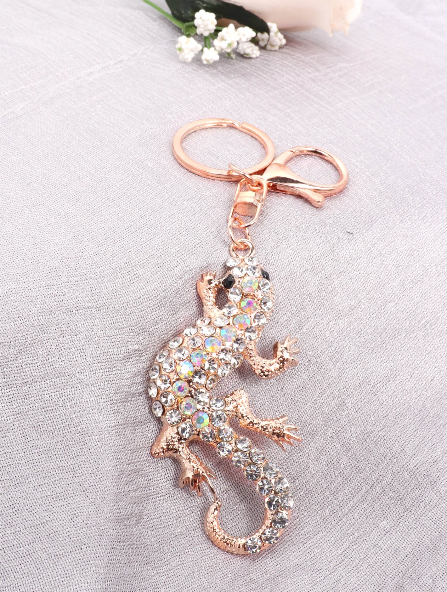 Lizard Keychain