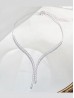 Fashion Rhinestone Necklace 