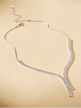 Fashion Rhinestone Necklace 