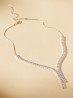 Fashion Rhinestone Necklace 