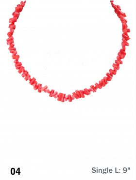 Stick Spike Choker Beads Strand Necklace