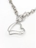 Heart Iron Chain Necklace