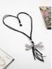Dragonfly Necklace W/ Tassels 