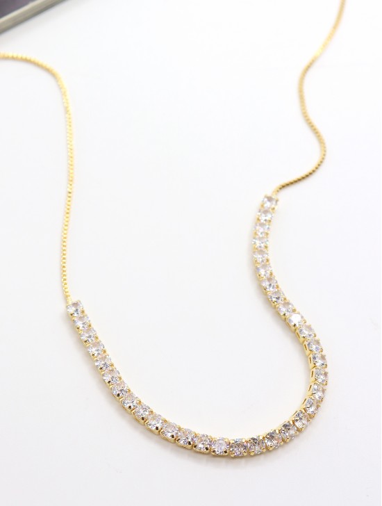 Fashion Rhinestone Necklace 