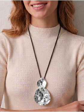 Rope Necklace W/Gourd