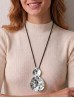 Rope Necklace W/Gourd