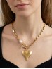 Heart Iron Chain Necklace
