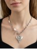 Heart Iron Chain Necklace