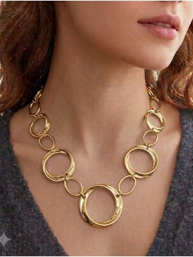 Loop Link Necklace 