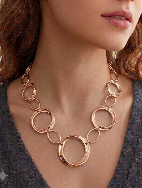 Loop Link Necklace 