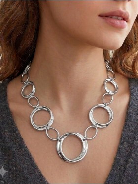Loop Link Necklace 