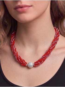 SHAMBALLA LINK NECKLACE