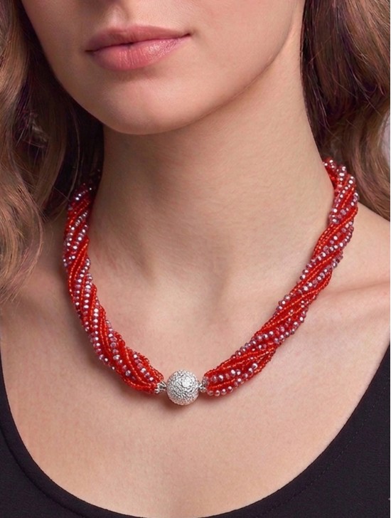 SHAMBALLA LINK NECKLACE
