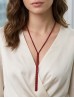 Rhinestone Tassels Fashion Necklace