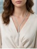 Rhinestone Tassels Fashion Necklace