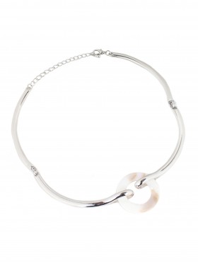 Small Circled Statement Necklace