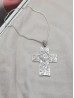 Chain Necklace W/ Cross and heart