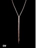 Rhinestone Tassels Fashion Necklace