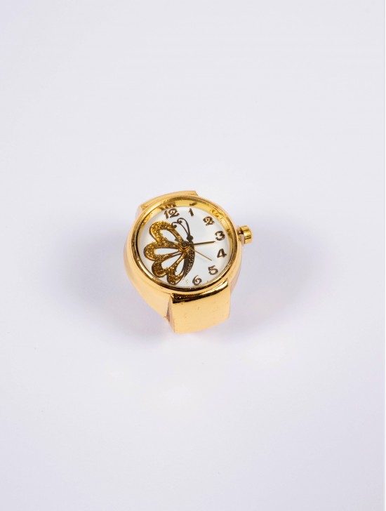 Butterfly Finger Watch W/ Elasticated Band