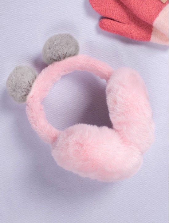 Cute Bear Ears Plush Earmuff