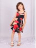 Kids Colorful Super Soft Flounce Fashion Dress (6-10  Yrs) 