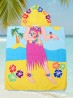 Kids Dancer Patterned Hoodie Towel