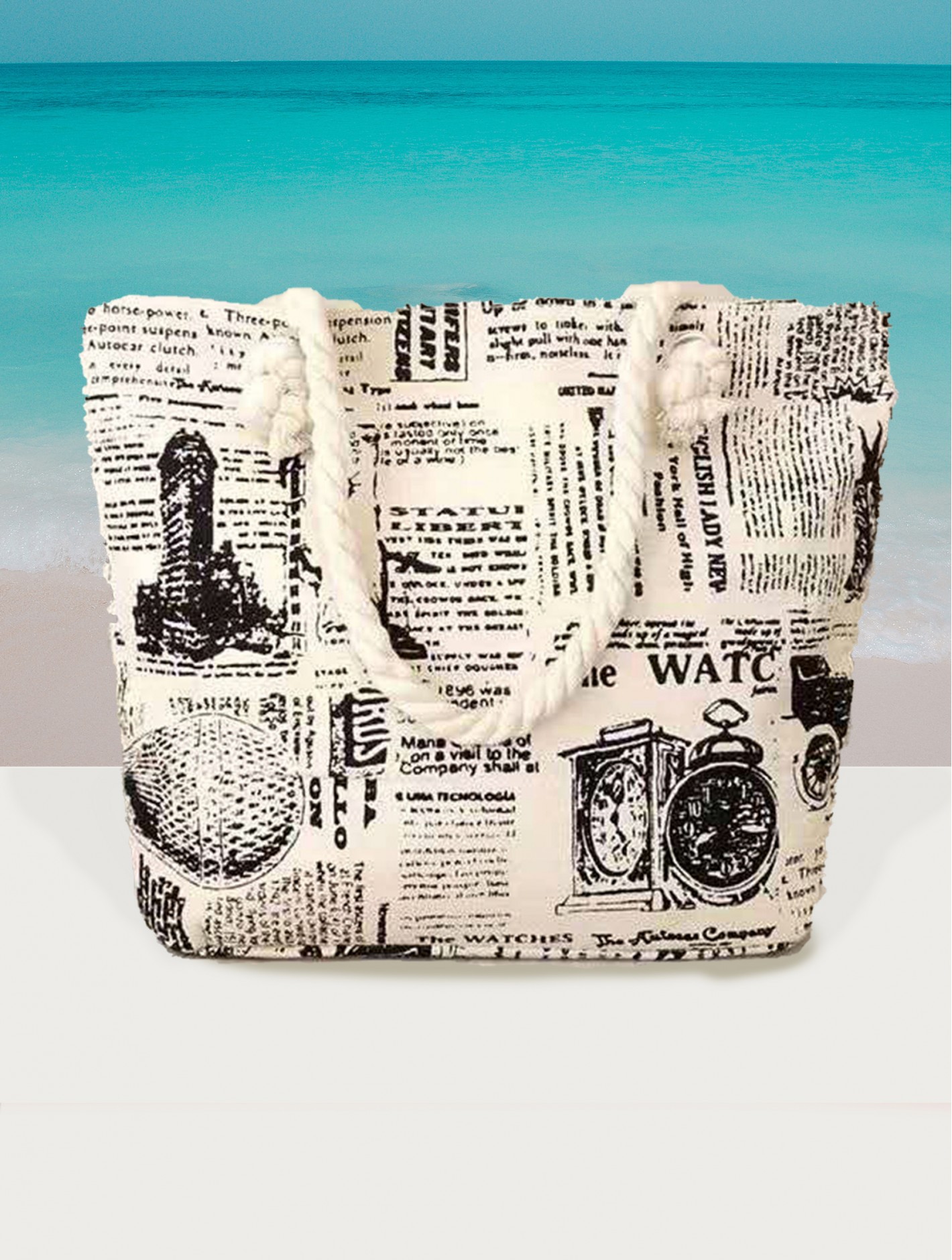 Newspaper print bag 2025