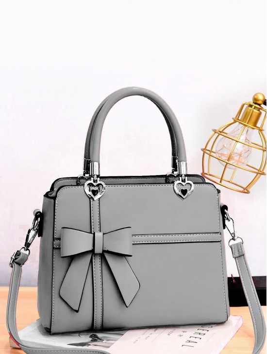 Ladies Bowknot PU handbag Satchel