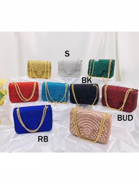 Glitzy Rectangle Evening Bag