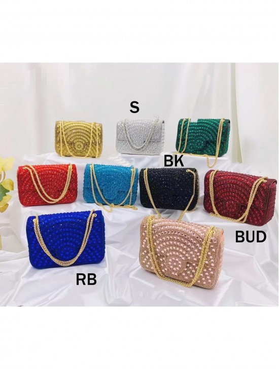 Glitzy Rectangle Evening Bag