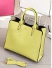 Faux Leather Satchel Bag 